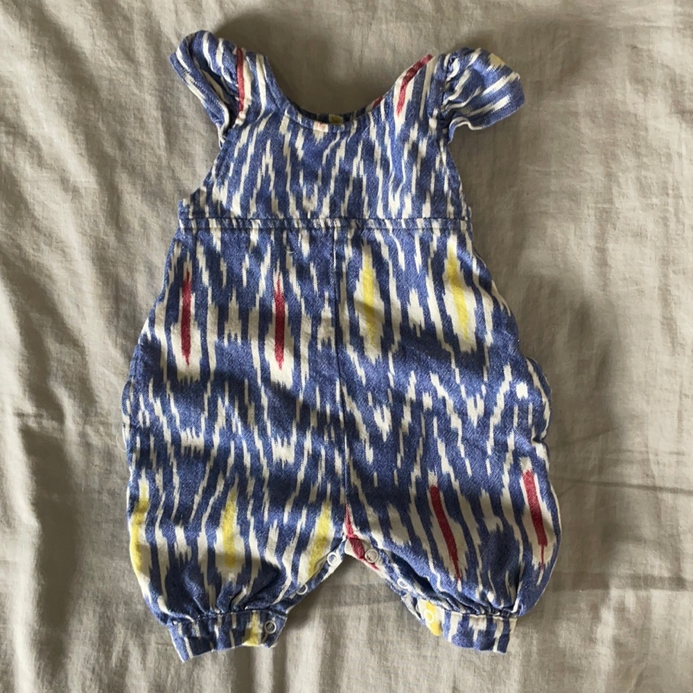 Little Minis Ikat Bubble Romper